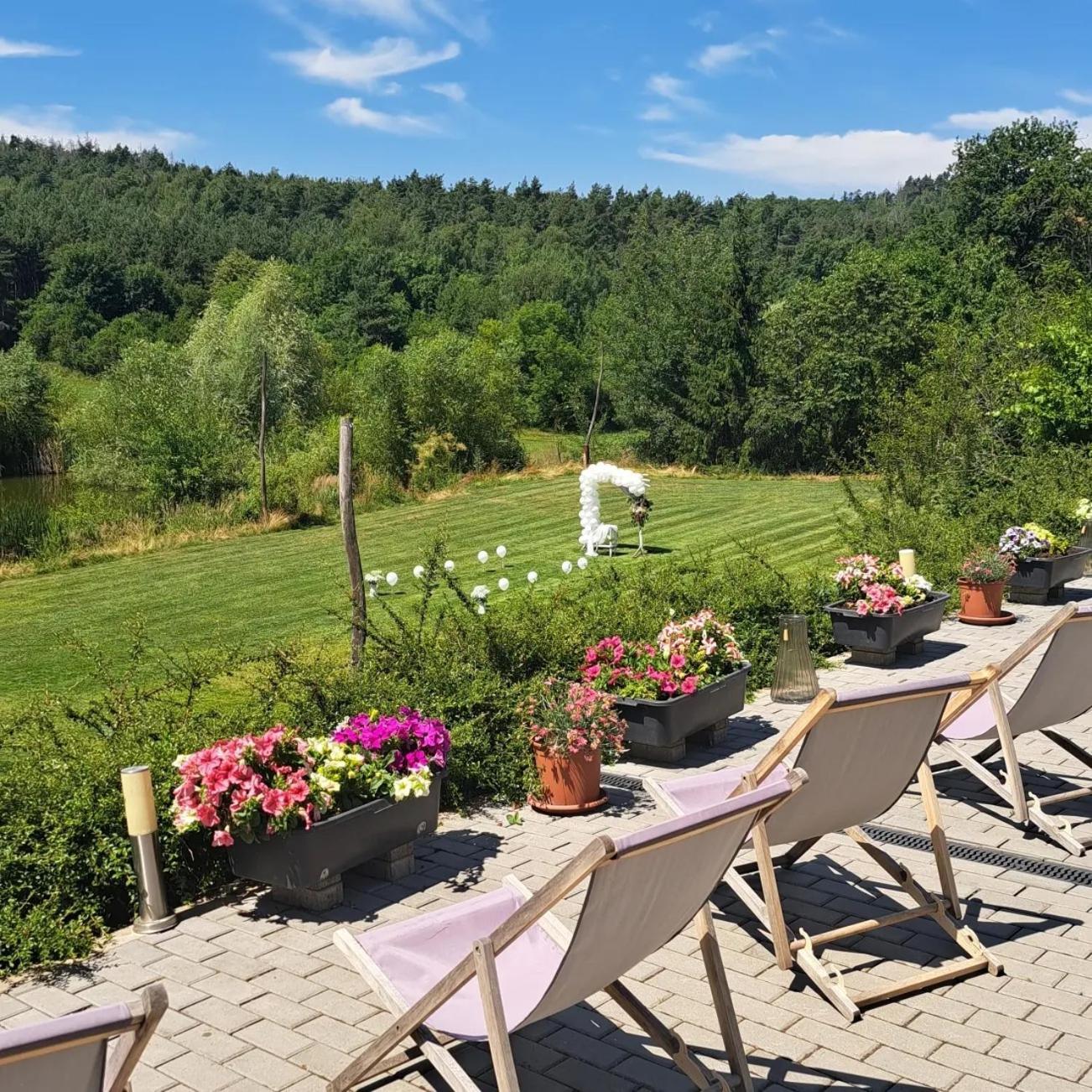 Penzion Slunecnice Kurimska Nova Ves Bagian luar foto